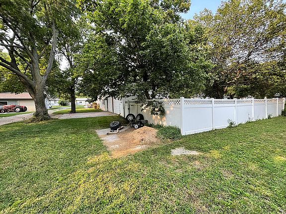 Back fence