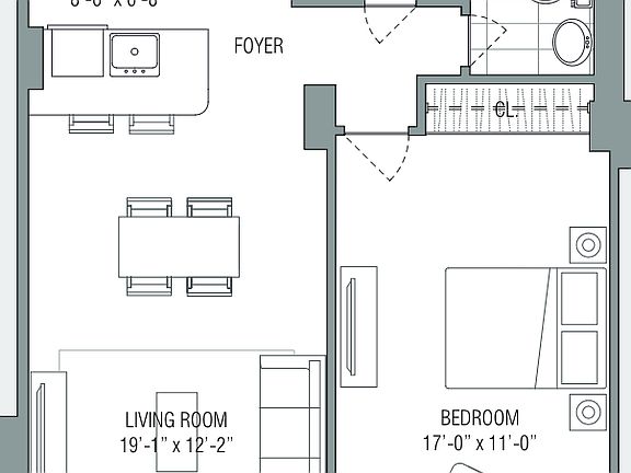 2nd image of 1735 York Ave APT 17F