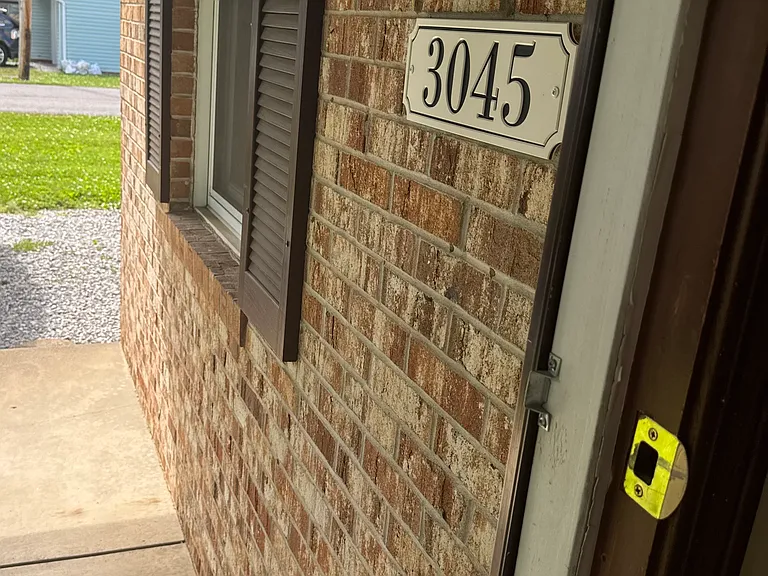 Welcoming covered front porch