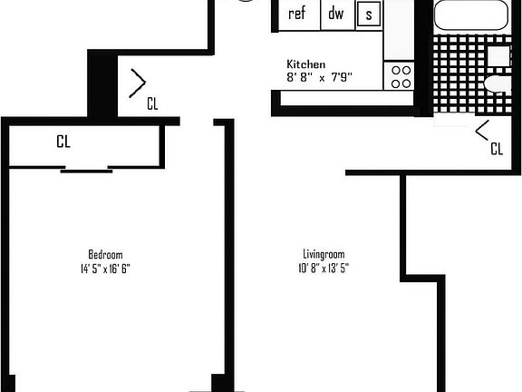 2nd image of 130 W 67th St APT 26H