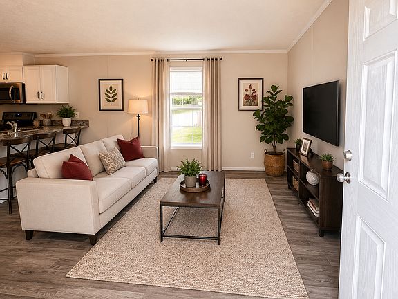 Staged Living Room