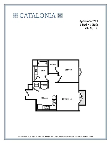 Floor plan C1 - 203