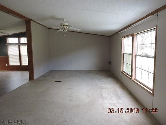 living room with woodburner hook up