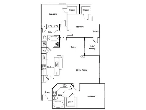 Floor plan Pontchartrain
