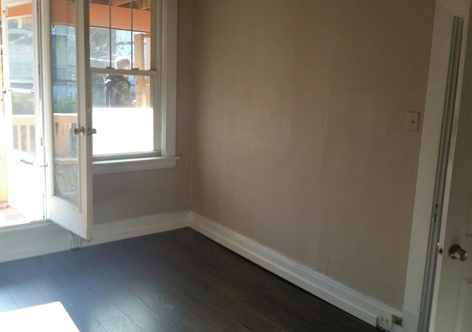 Balcony off living room
