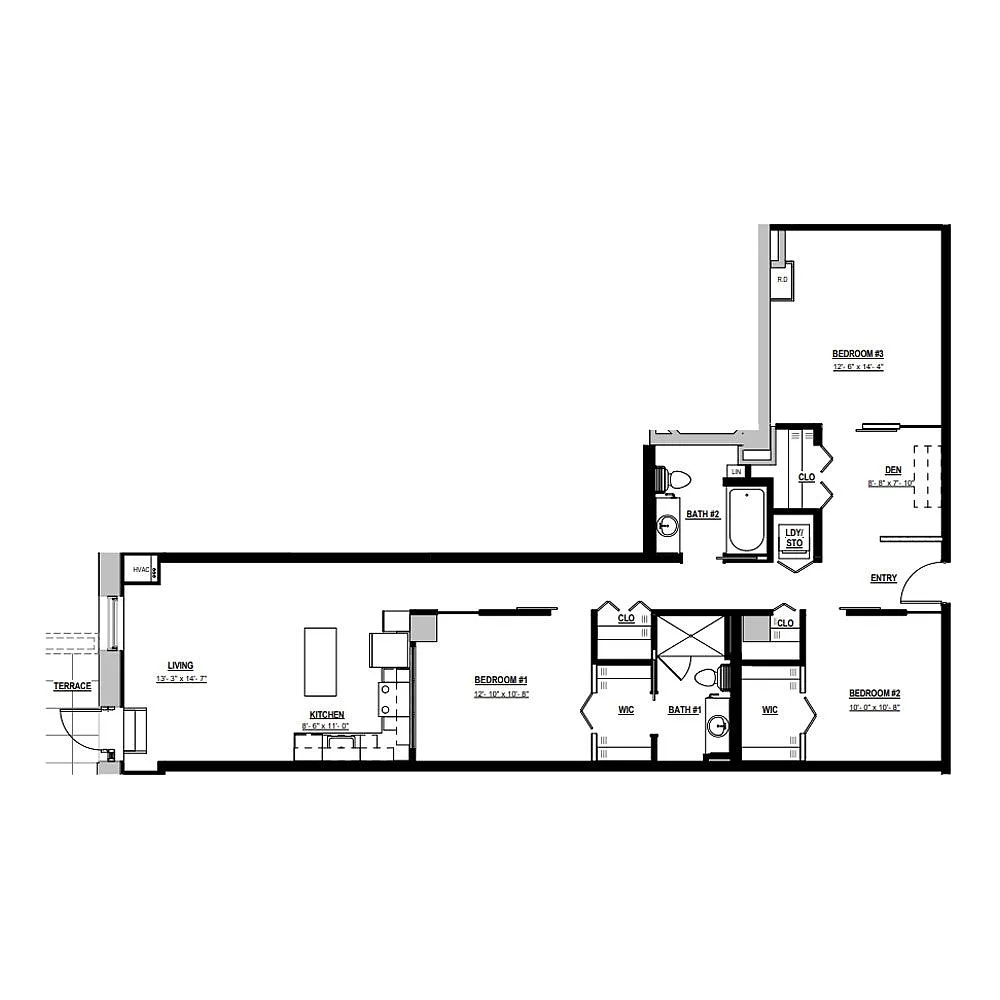 Floor plan D01