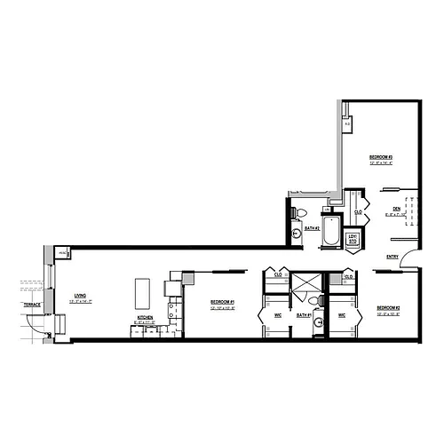 Floor plan D01