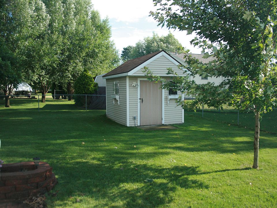 Backyard storage shed