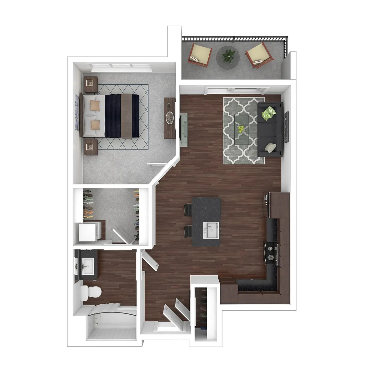 Floor plan B1