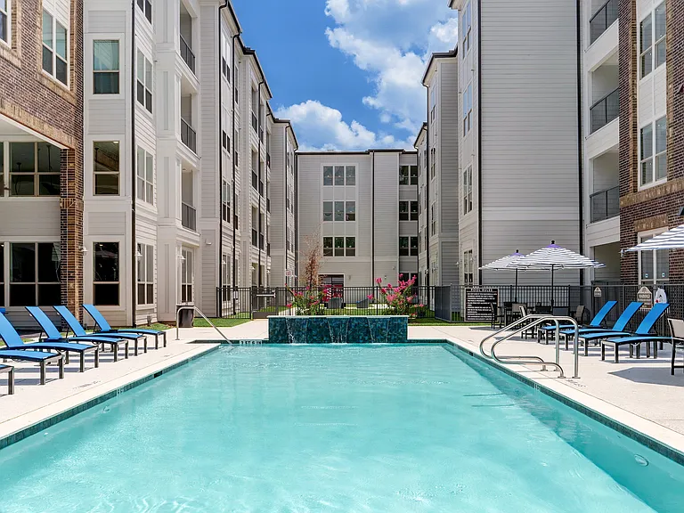 Resort Style Swimming Pool with Grill Area