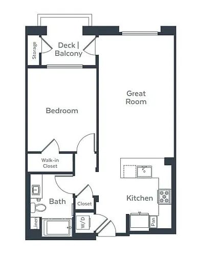 Floor plan A2B