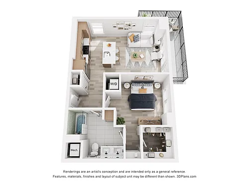 Floor plan A12