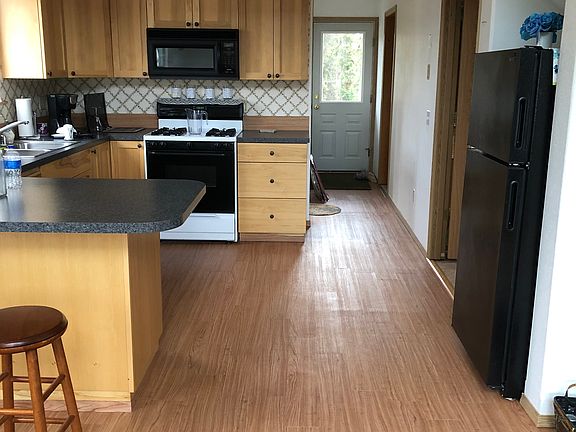 Kitchen and hallway