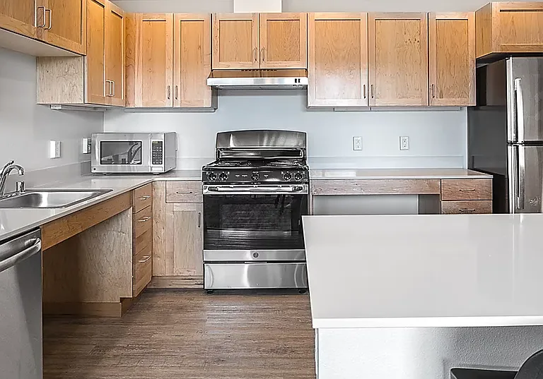 Demonstration Kitchen in Community Room