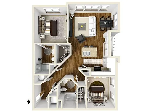 Floor plan The Scholar