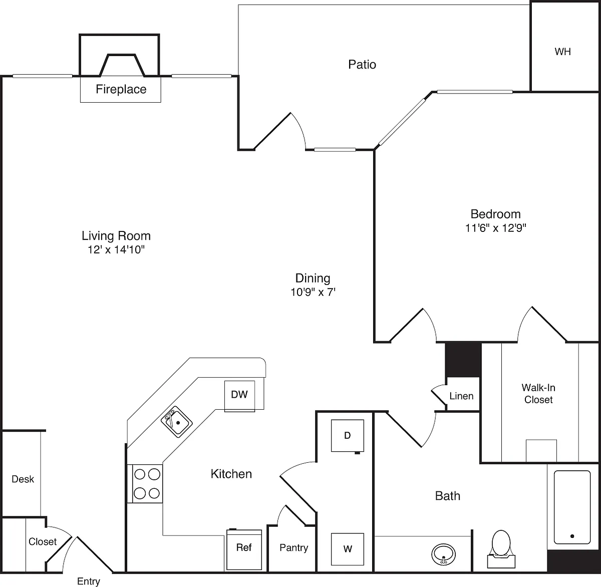 Floor plan Chatham