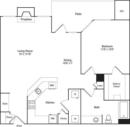 Floor plan Chatham