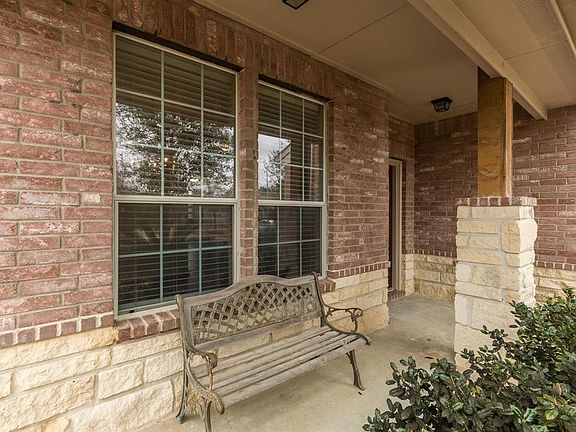 There is a front porch for relaxation!