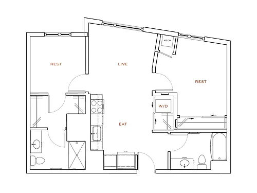 Floor plan D3