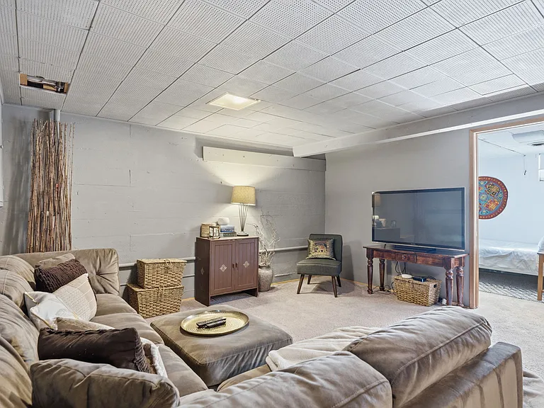Basement living space