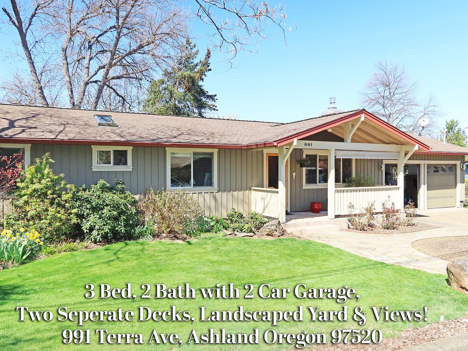 991 Terra Ave Ashland Or 97520 Mls 220120480 Zillow