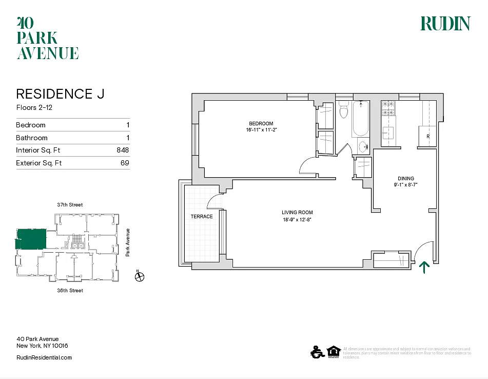 Building Photo - 40 Park Ave #5J