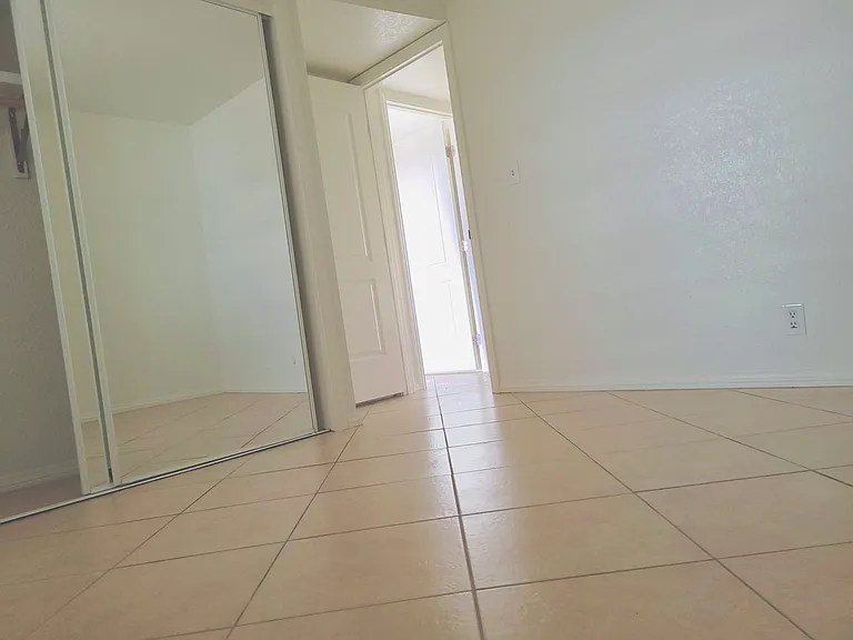 Bedroom on Left with Big Closet