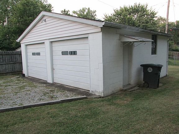 2 Car Garage with Walk-In Door