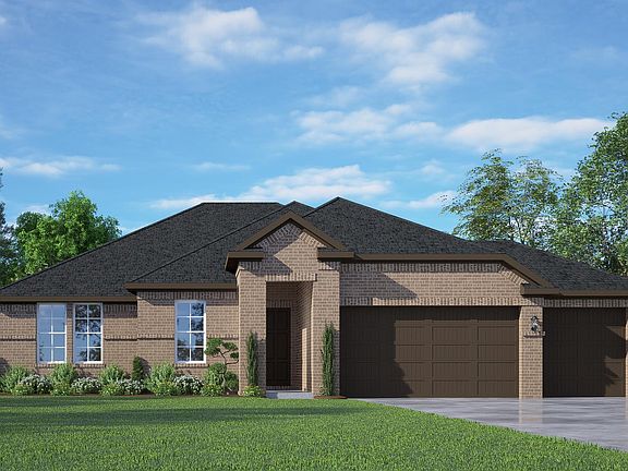 The Edward A with 3-Car Garage