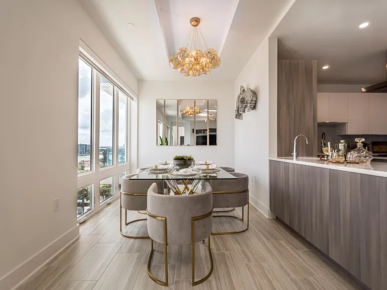 dining room area