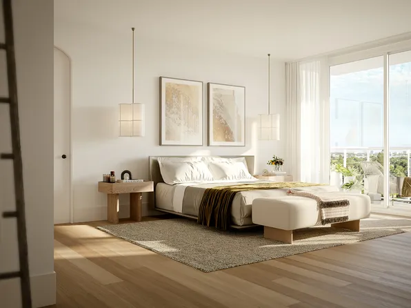 2 Bedrooms Plan, The Well Bay Harbor Islands