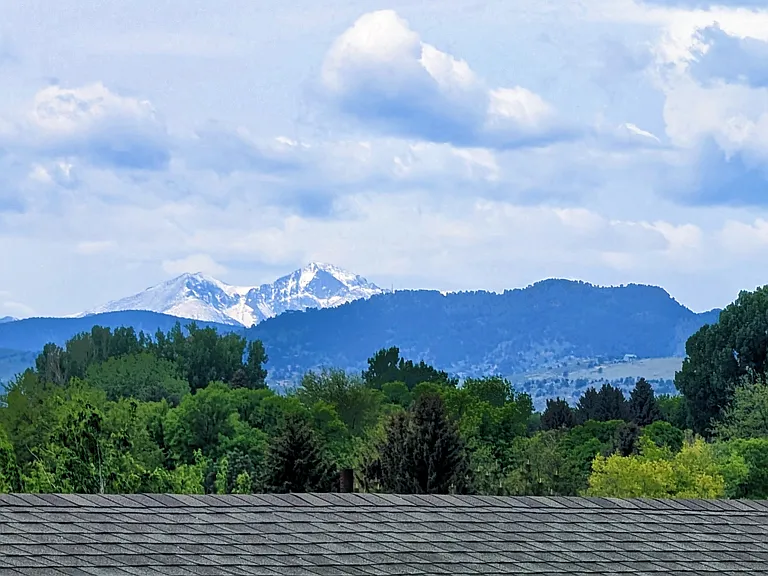 Longs Peak View from Balcony!