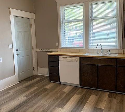 Kitchen and back door