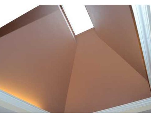 skylight over kitchen island