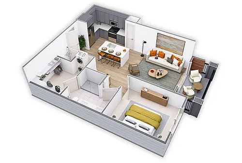 Floor plan Taffeta