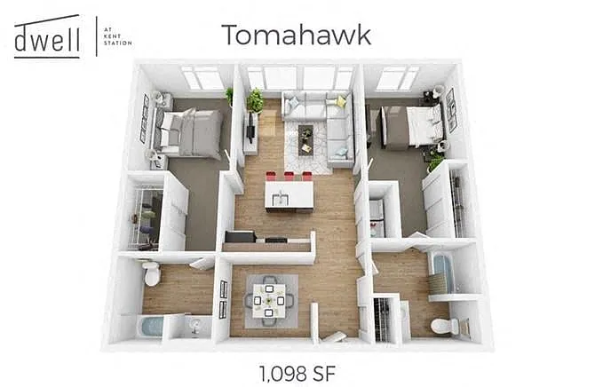 Floor plan Tomahawk