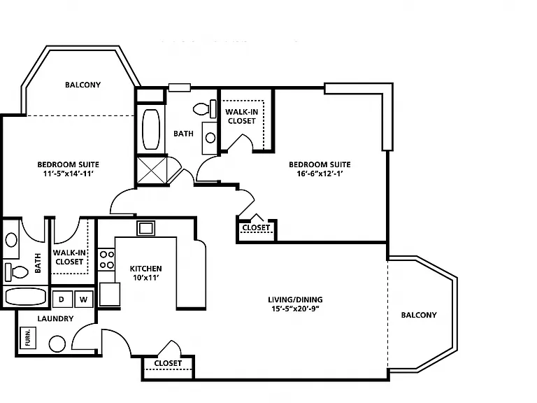 Symphony Center Apartments — Photo 50