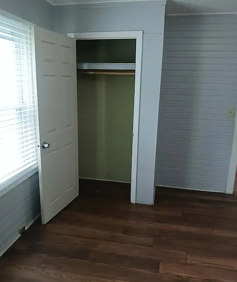 Closet in bedroom