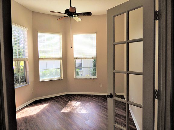 Sun filled office...