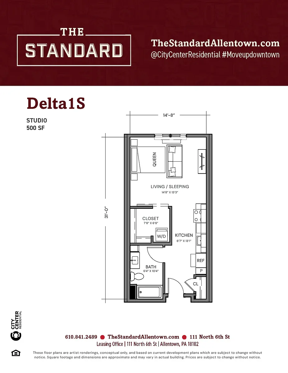 Floor plan Delta1S