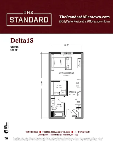Floor plan Delta1S