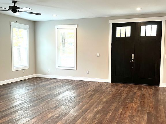 Living room and Front door