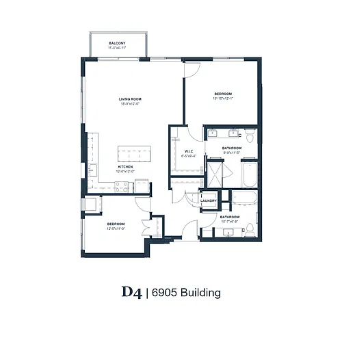 Floor plan D4