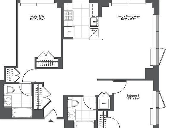 2nd image of 250 N 10th St APT 341