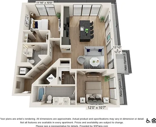 2 bed 2 bath | 1110 sq ft 2 bed 2 bath | 1110 sq ft