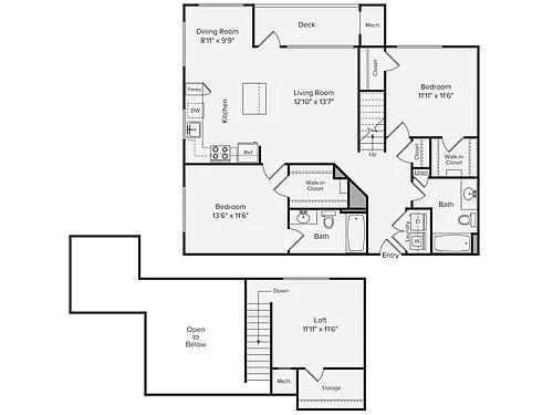 Floor plan BF4L