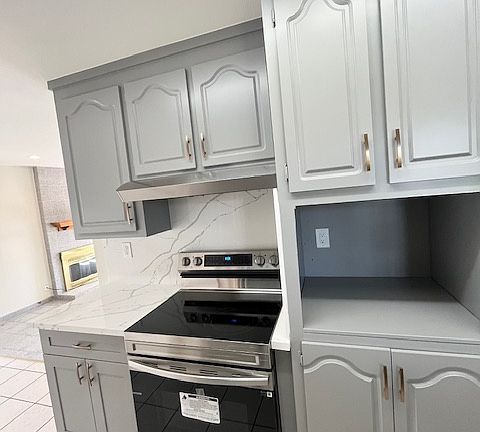 New oven and range