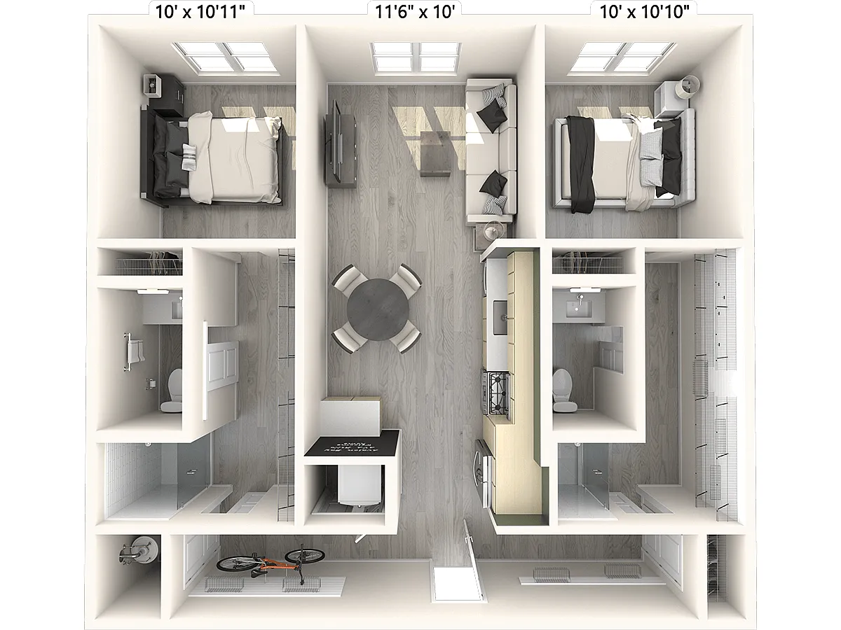 Floor plan BM02-Scheme2-NoBalcony