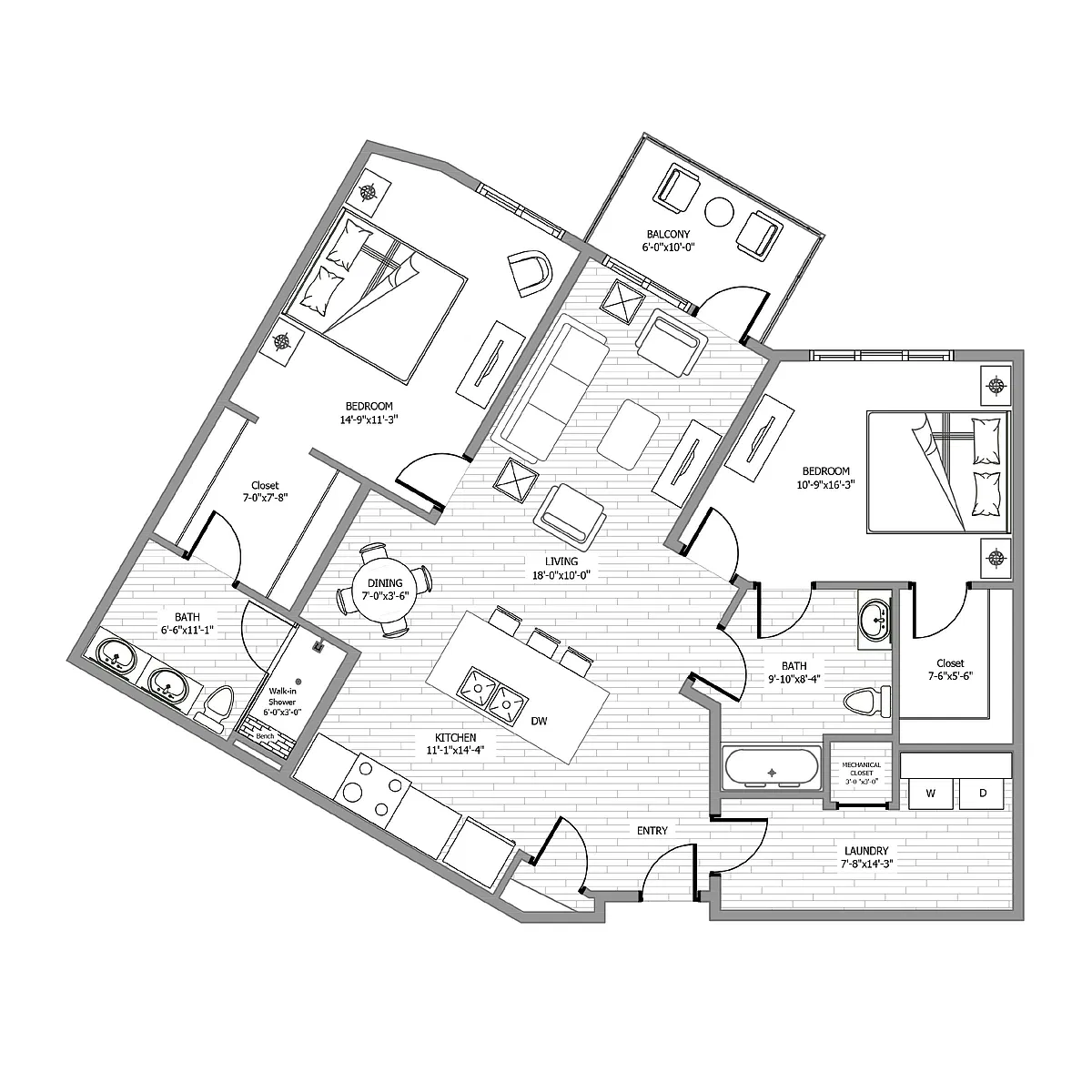 Floor plan B5