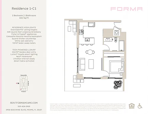 Floor plan 1-C1